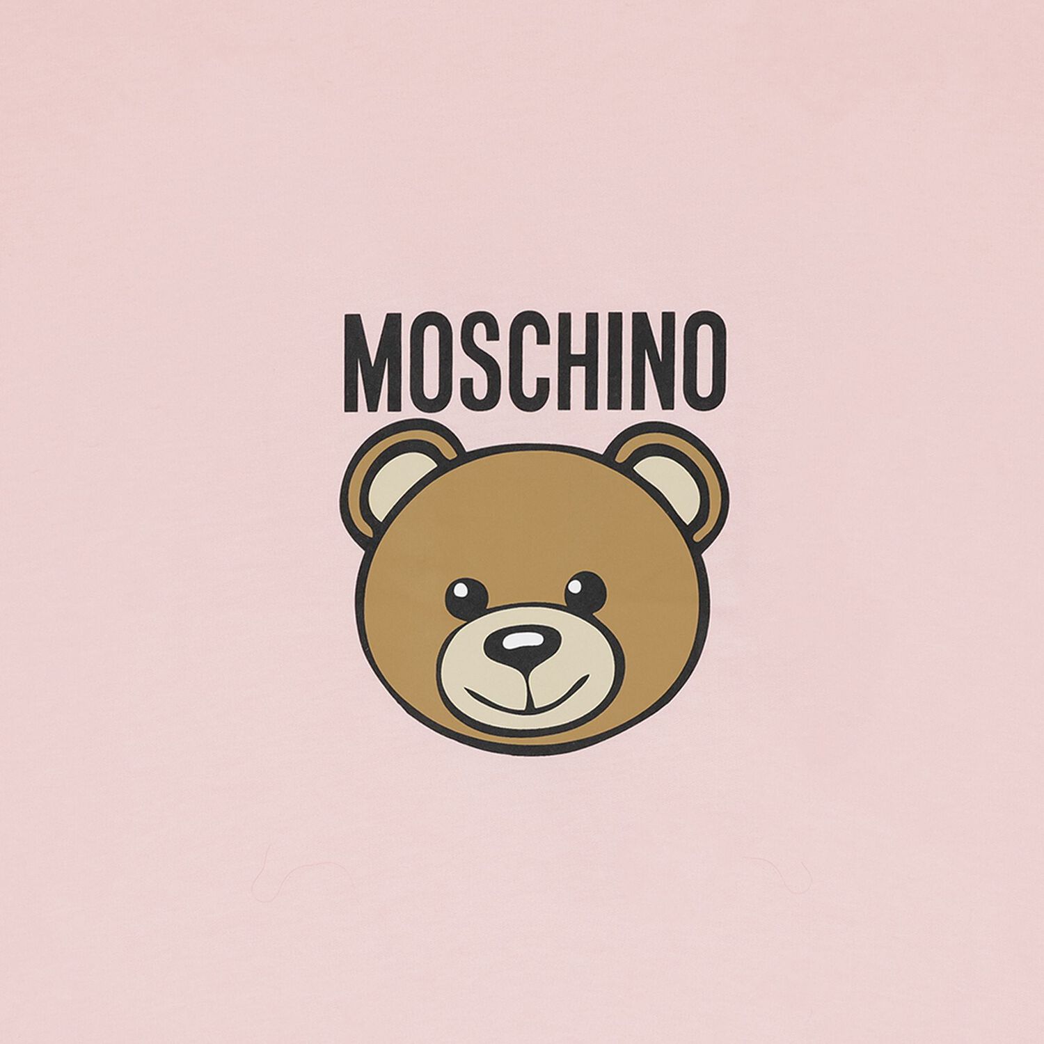 Girls Pink Teddy Bear Logo Baby Blanket, 4, hi-res