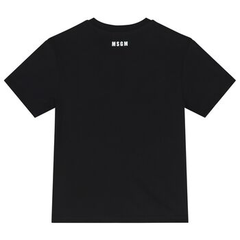 Boys Black Logo T-Shirt