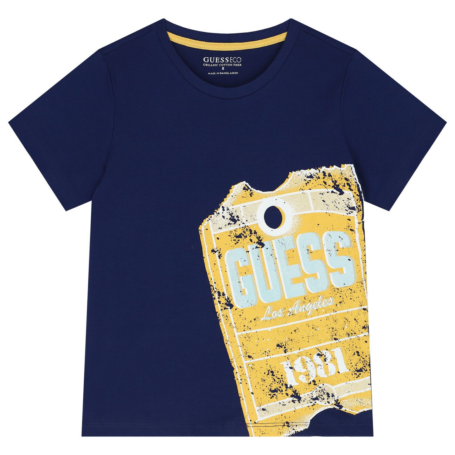 Boys Navy Logo T-Shirt, 3, hi-res