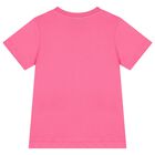Girls Pink Logo T-Shirt, 2, hi-res