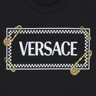 Boys Black Logo T-Shirt, 1, hi-res