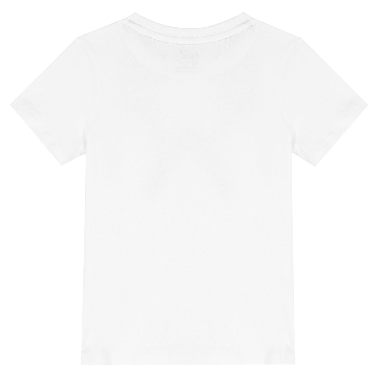 Girls White Logo T-Shirt, 2, hi-res