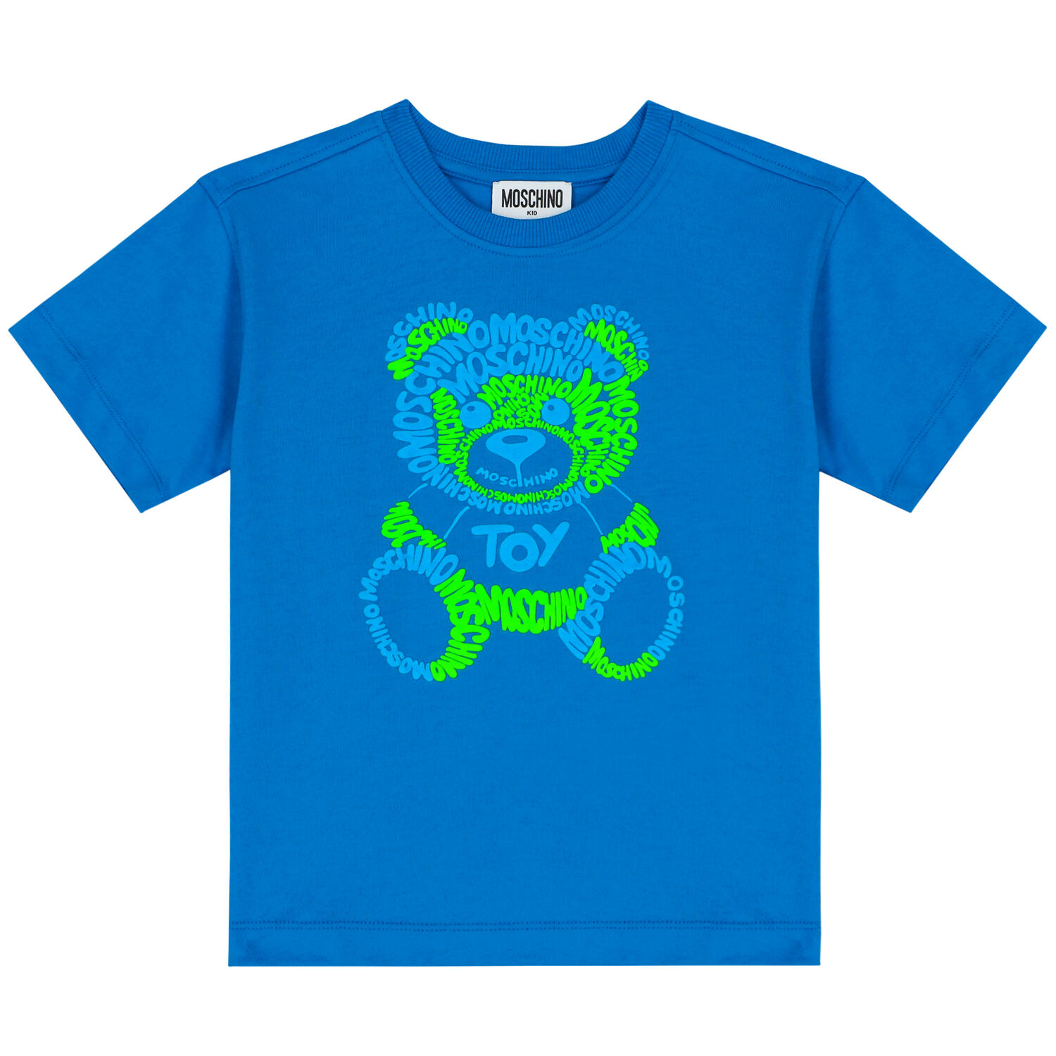 Blue Teddy Logo T-Shirt, 1, hi-res