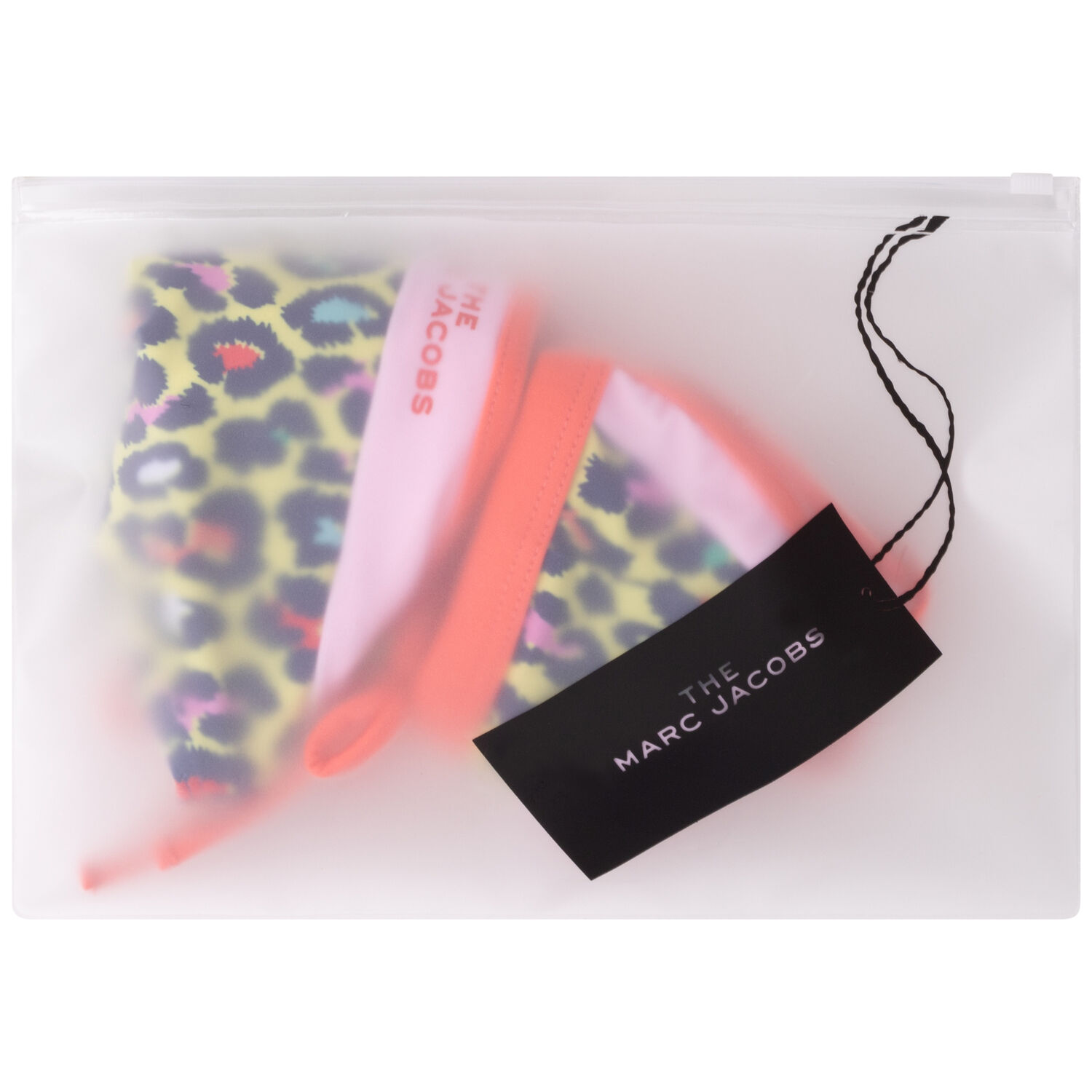 Girls Yellow Cheetah Biniki, 1, hi-res