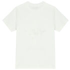 Boys White Polo Bear T-Shirt, 1, hi-res