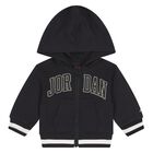 Baby Boys White & Black Jordan Logo Tracksuit Set (3 Piece), 1, hi-res