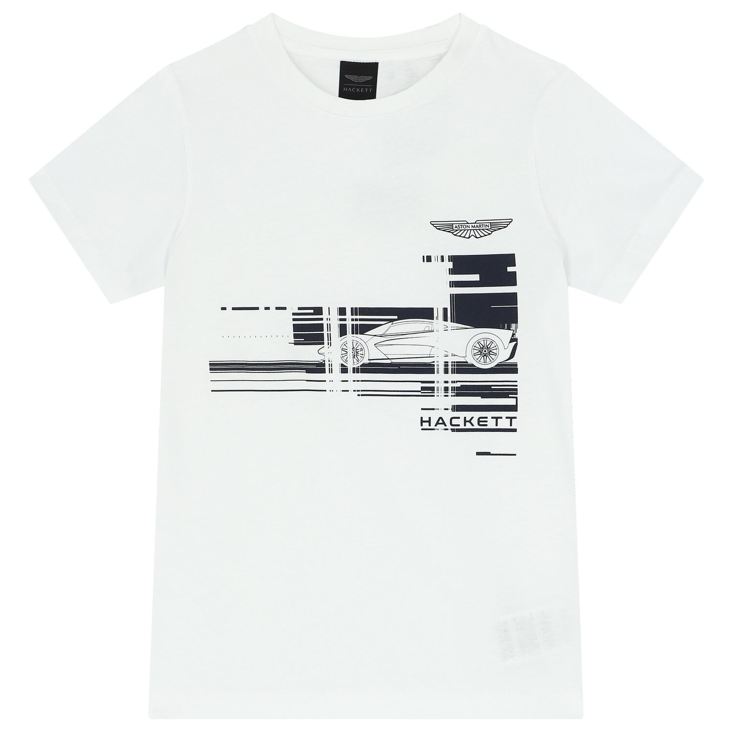 Boys White Logo T-Shirt, 1, hi-res image number null