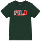 Boys Green Logo T-Shirt, 3, hi-res