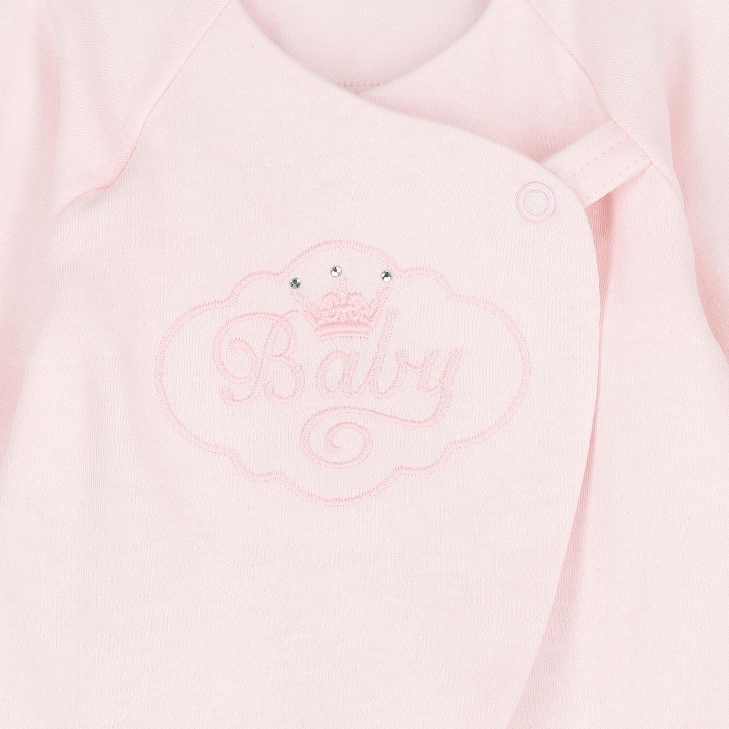 Baby Girls Pink Babygrow Gift Set, 2, hi-res