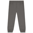 Beige Logo Joggers, 4, hi-res