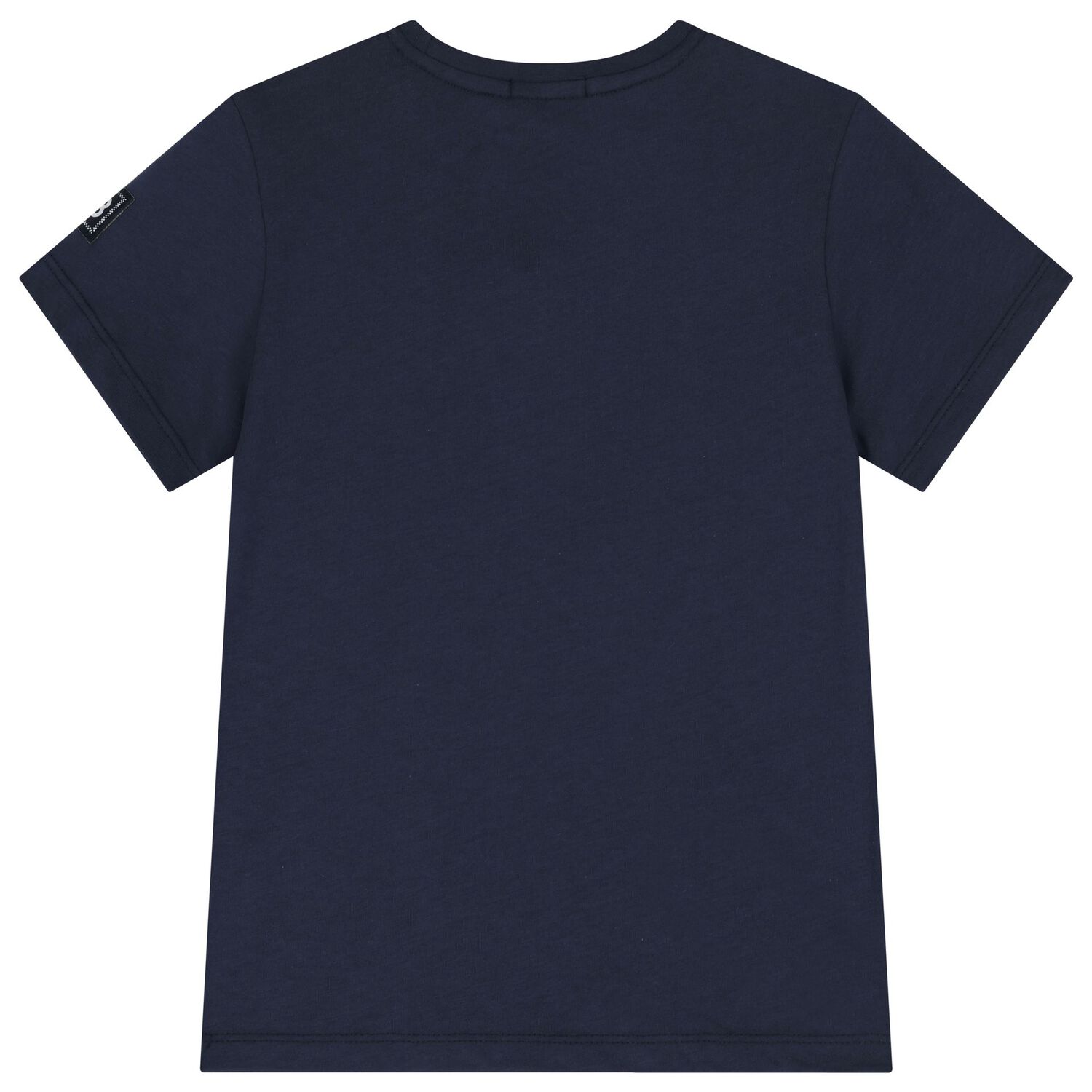 Boys Navy Blue Logo T-Shirt, 1, hi-res