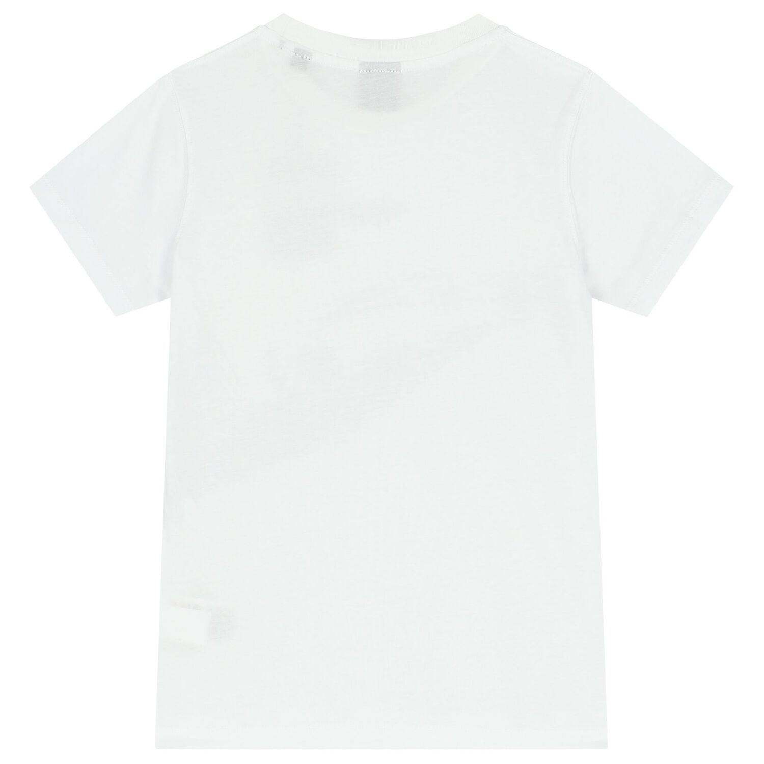 Boys White Logo T-Shirt, 1, hi-res image number null
