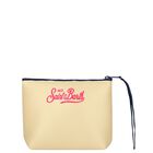 Girls Yellow Logo Pouch, 1, hi-res