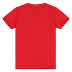 Boys Red Logo T-Shirt, 3, hi-res