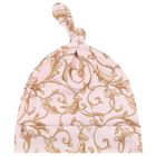 Baby Girls Pink & Gold Babygrow Gift Set, 1, hi-res