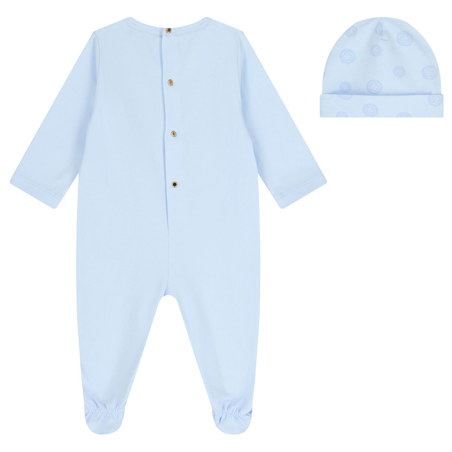 Baby Boys Blue Medusa Babygrow Gift Set, 2, hi-res