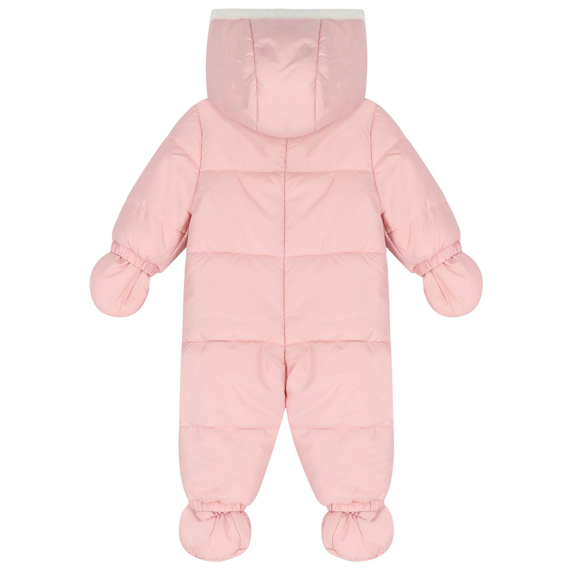 Mayoral Baby Girls Pink Snowsuit Junior Couture UK