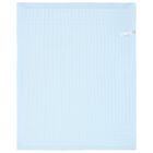 Baby Boys Blue Knit Blanket, 2, hi-res