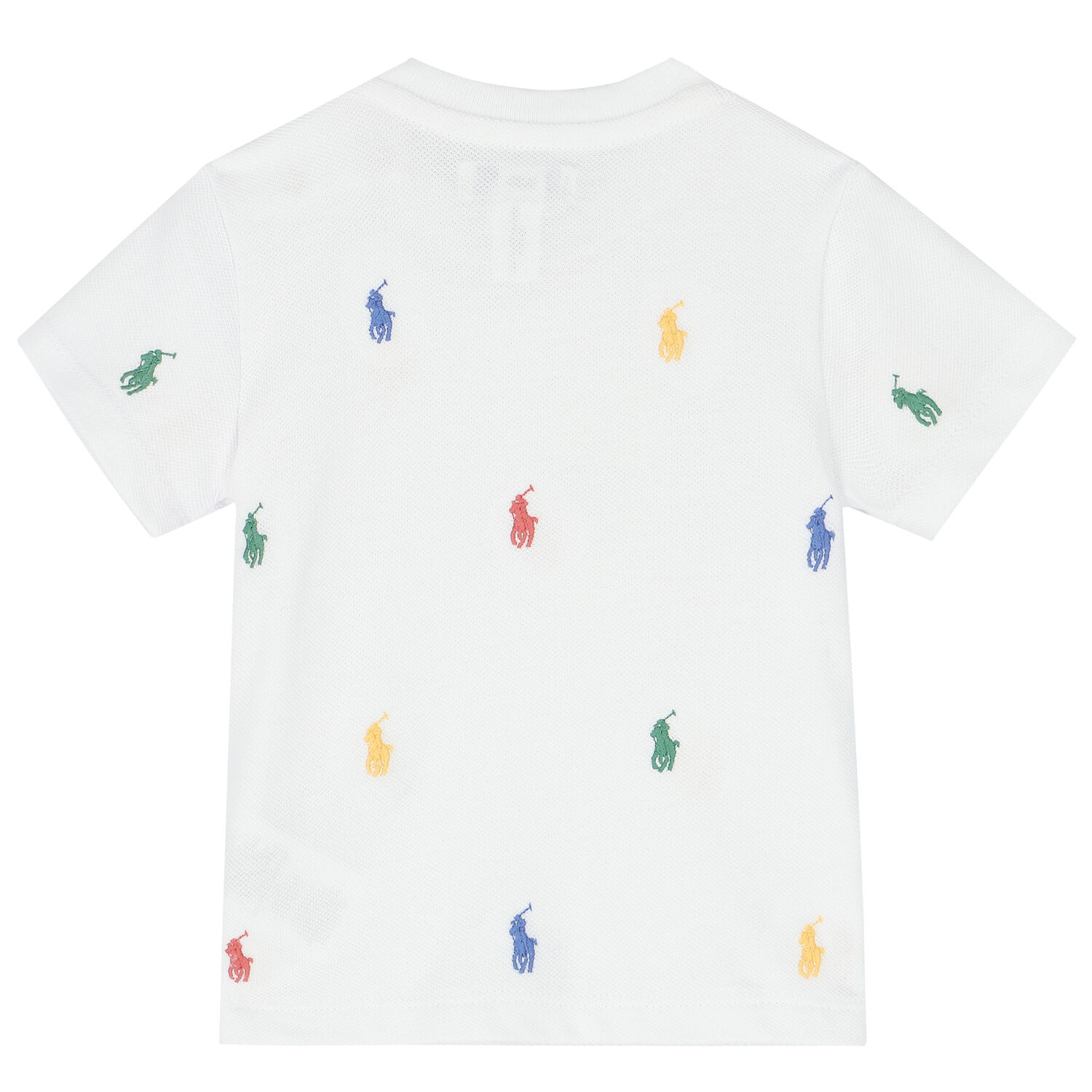 Baby Boys White Logo T-Shirt, 1, hi-res