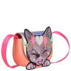 Girls Pink & Orange Cat Bag , 1, hi-res