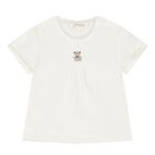 Baby Boys Ivory & Beige Teddy Bear Shorts Set, 1, hi-res