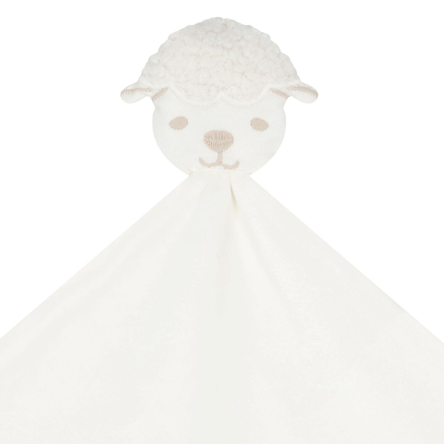 Ivory Sheep Baby Doudou Comforter, 2, hi-res image number null