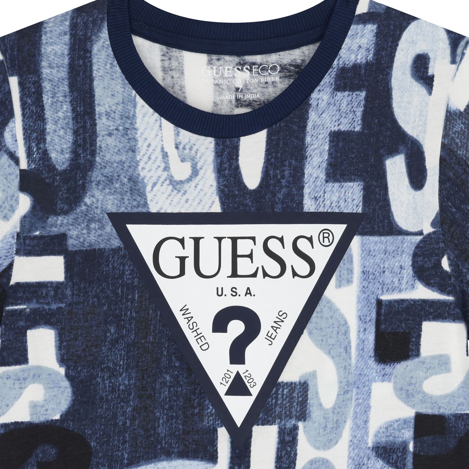 Boys Blue Logo T-Shirt, 2, hi-res