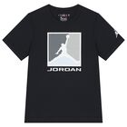 Boys Black Jordan Logo T-Shirt, 1, hi-res