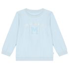 Boys Blue Logo Tracksuit, 1, hi-res