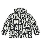 Black & White Logo Puffer Jacket, 1, hi-res