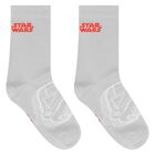 Black & Grey Star Wars Logo Socks ( 3-Pack ), 1, hi-res