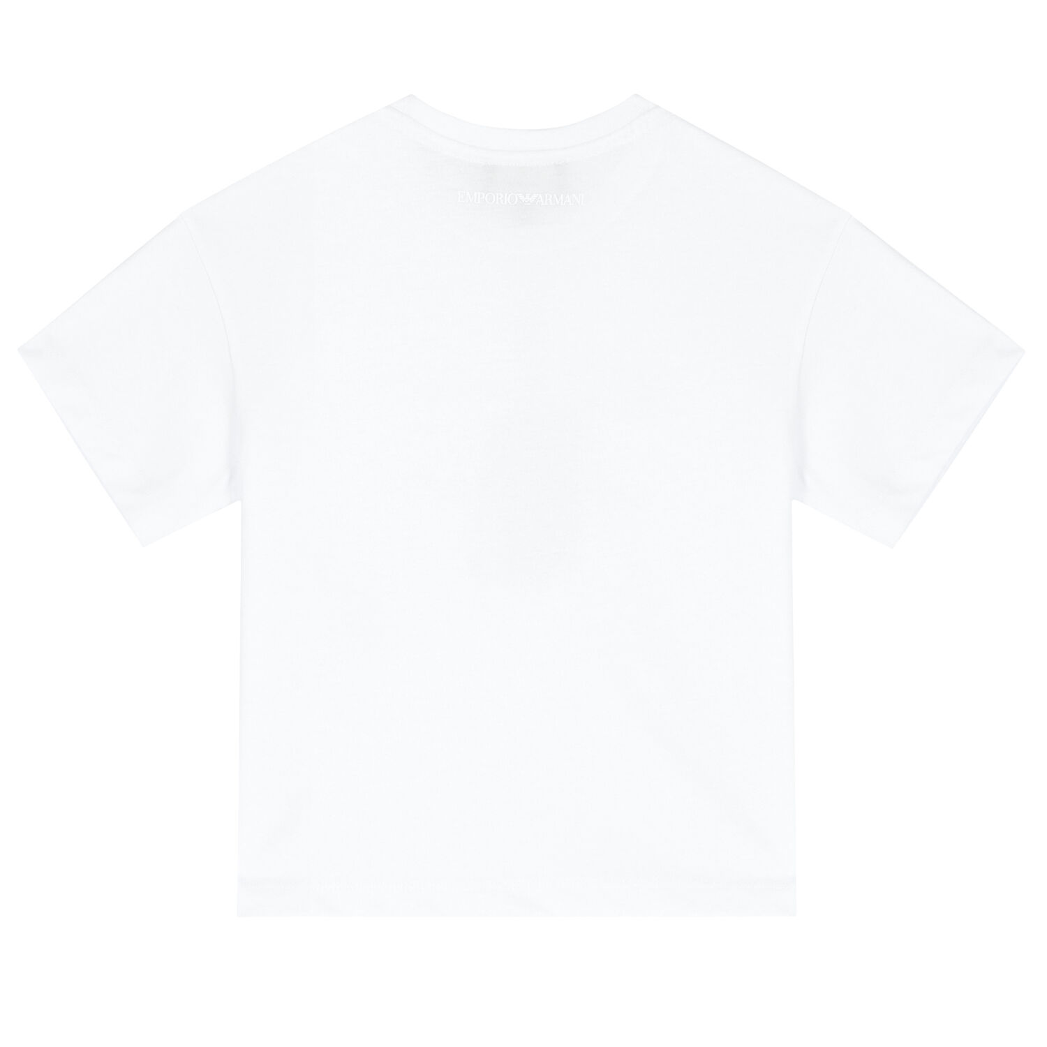 Girls White Logo T-Shirt, 2, hi-res image number null