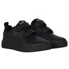 Black Logo Rickie V Inf Trainers, 2, hi-res