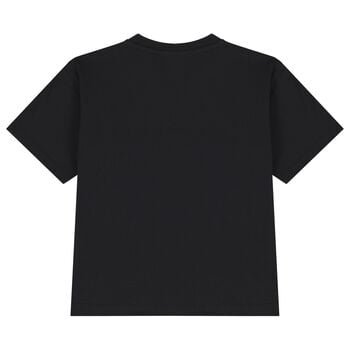 Boys Black Logo T-Shirt