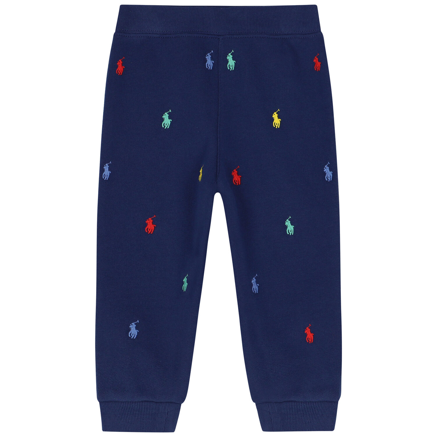 Baby Boys Navy Blue Logo Tracksuit, 1, hi-res