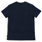 Boys Navy Sea Creatures T-Shirt, 1, hi-res