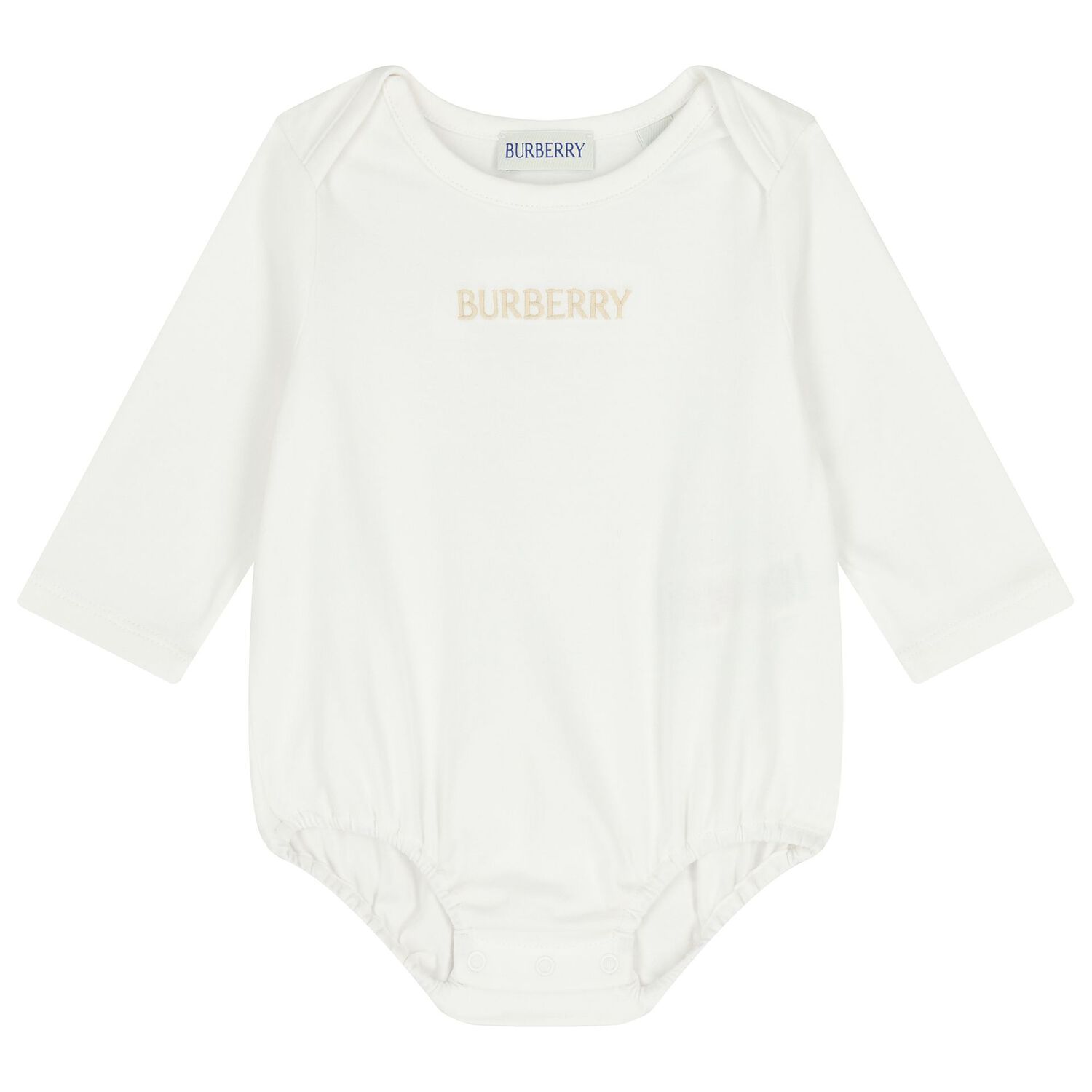 Baby Boys White & Beige Check Dungaree Set, 1, hi-res