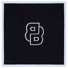 Baby Boys Blue & Navy Blue Logo Blanket, 1, hi-res