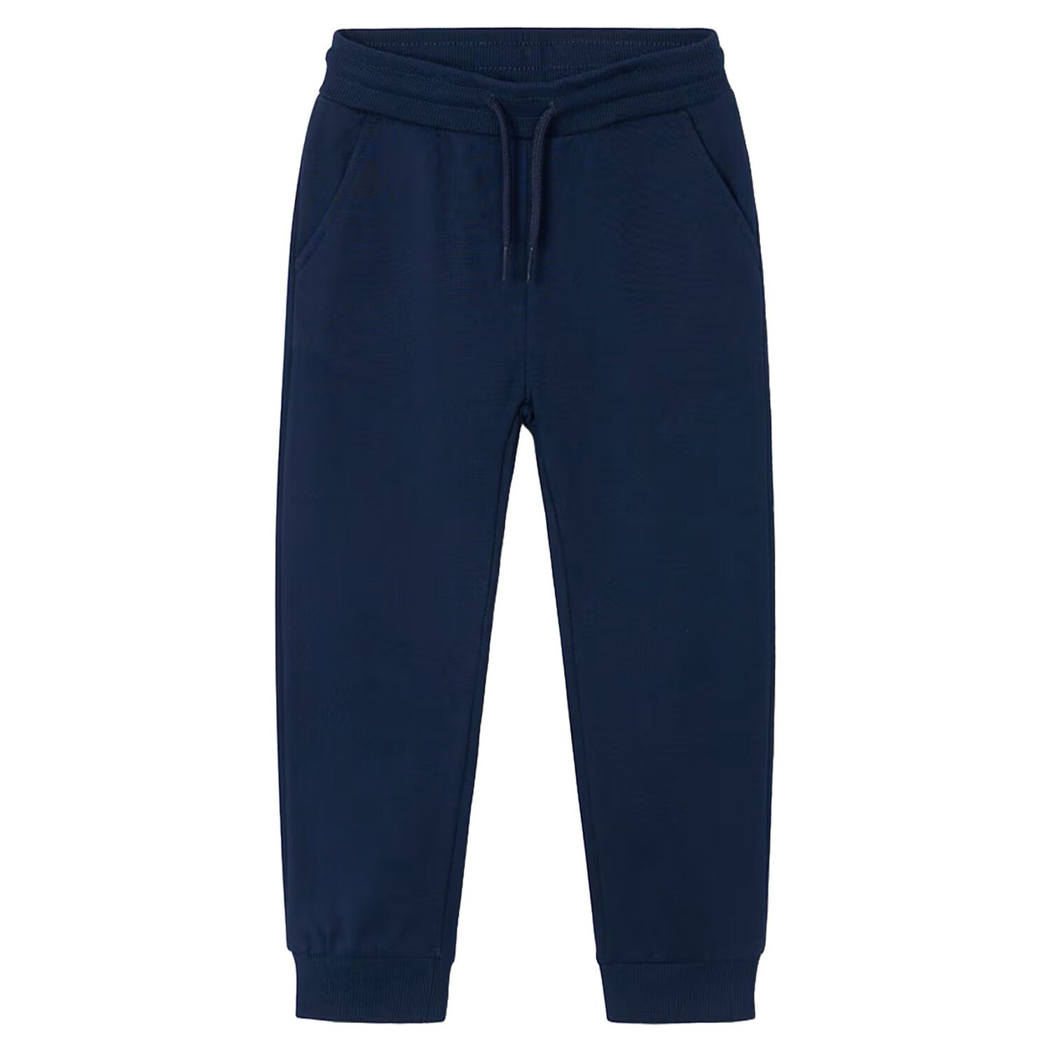 Boys Navy Blue Joggers, 2, hi-res