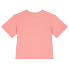 Girls Pink Logo T-Shirt, 1, hi-res