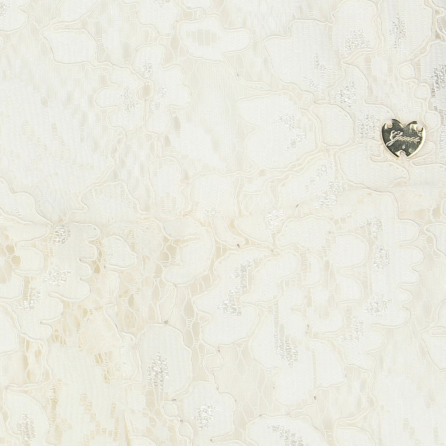 Girls Ivory Lace Dress, 1, hi-res