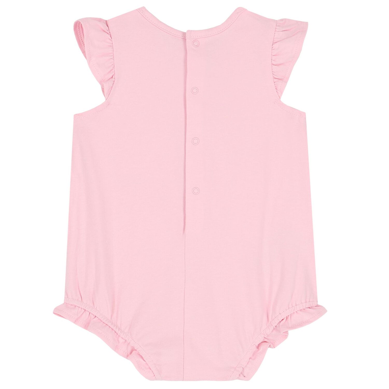 Baby Girls Pink & White Rompers ( 3-Pack ), 1, hi-res