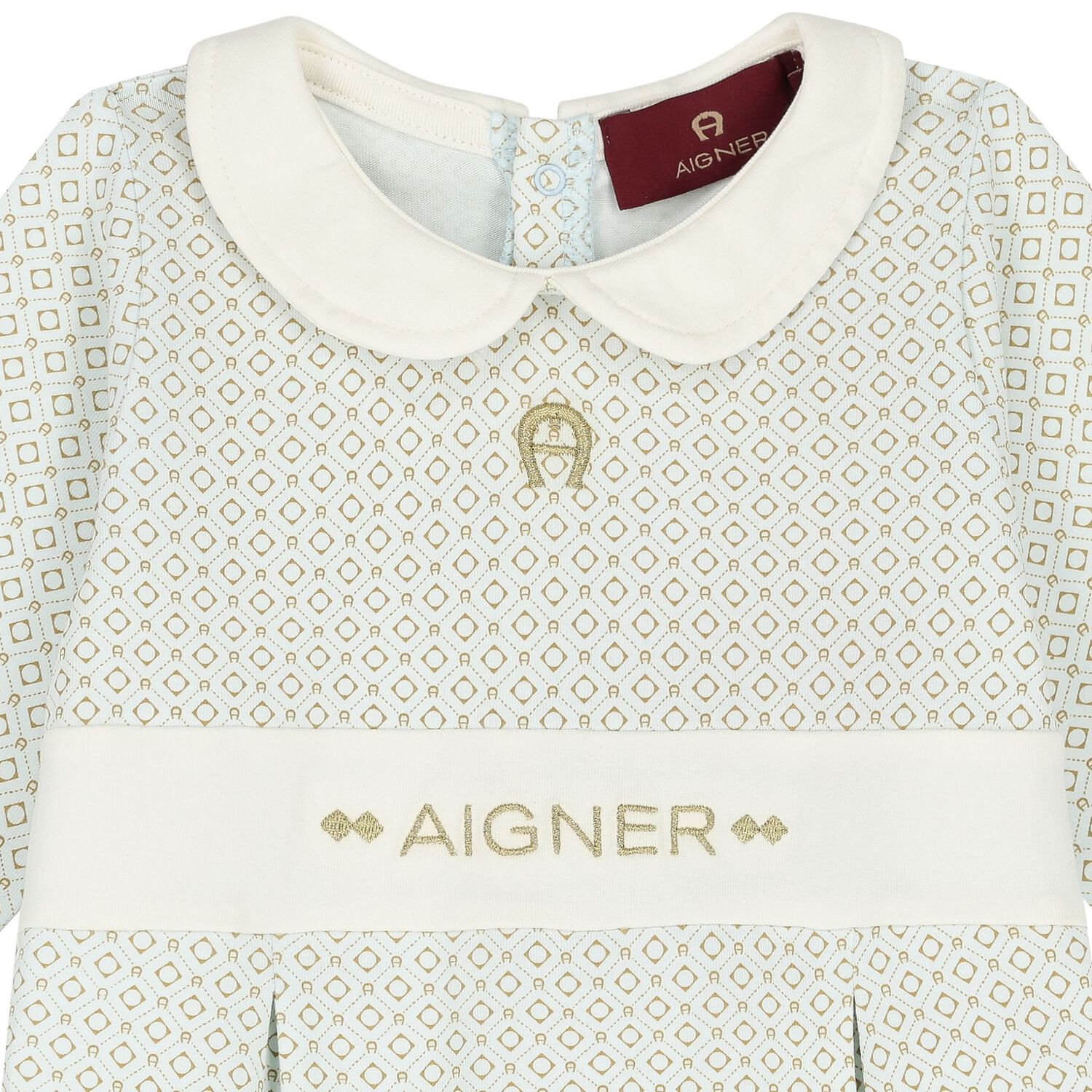 Baby Boys Blue Logo Babygrow Gift Set, 1, hi-res