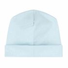 Baby Boys Blue Polka Dot Hat, 1, hi-res
