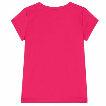 Girls Pink Logo T-Shirt