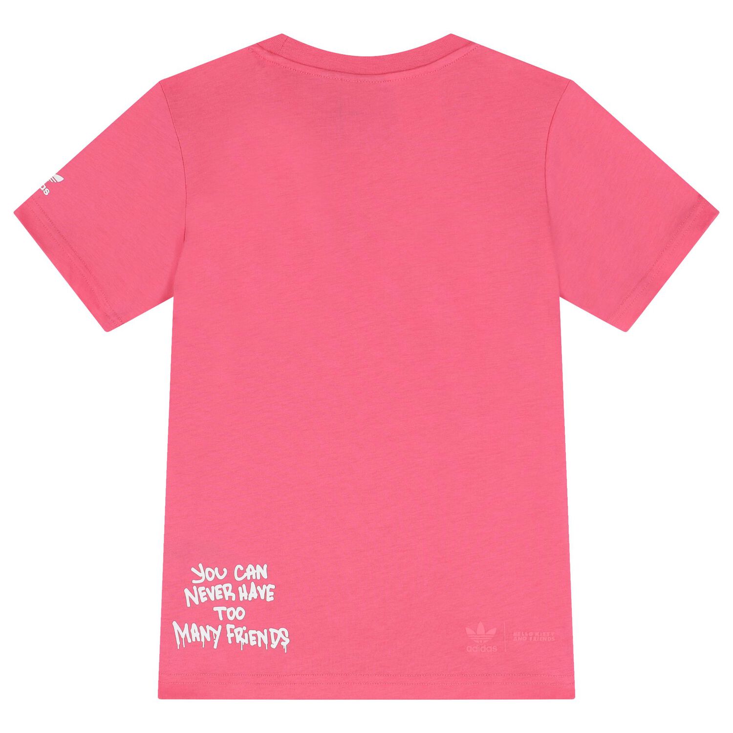 Girls Pink Trefoil Logo T-Shirt, 1, hi-res image number null