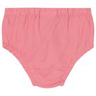 Younger Girls Pink Dress Set, 1, hi-res