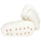 Baby Boys Ivory Suede Pre Walker Moccasins, 3, hi-res