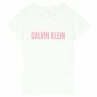 Girls White & Pink Top & Shorts Set, 1, hi-res