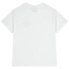 Boys White Logo T-Shirt, 2, hi-res